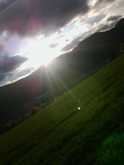 Keď sa chystá slnko zapadnúť