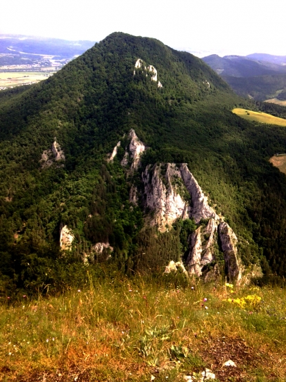 Pohľad na M. Manín z V. Manína