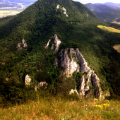 Pohľad na M. Manín z V. Manína