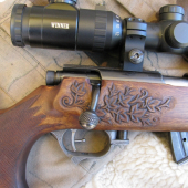 Upravena Haenel 150 s pažbou premna na mieru