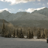 tatry v bielom