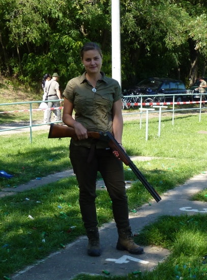Príprava na poľovnícku sezónu-tréning.