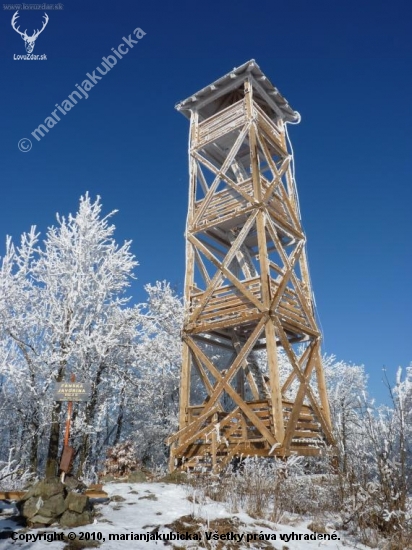 Rozhladňa Panská Javorina 943 m