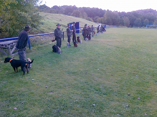 Predbežné skúšky farbiarov - zahájenie