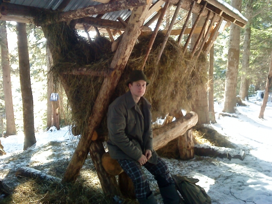 Dnešné prikrmovanie. Ja.