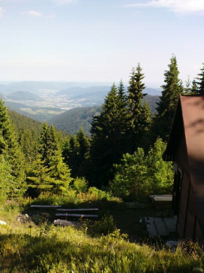 pohľad do doliny...