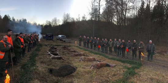 Spolocna polovacka s priatelmi z madarska