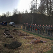 Spolocna polovacka s priatelmi z madarska