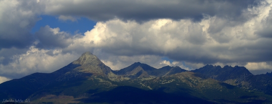 Pohľad na Tatry.