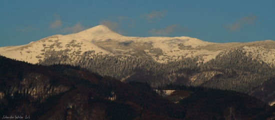 Zasnežená Malá fatra.