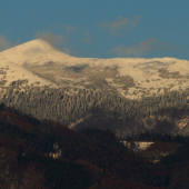 Zasnežená Malá fatra.