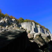 Pod vrcholom Bielej skaly...