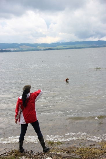 Tréning - ochota plávať v hlbokej vode