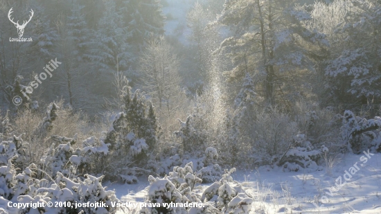 -14°C v odraze paprsků vycházejícího slunce :)