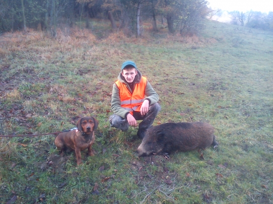 Dnešná spoločná polovačka na diviaky :)