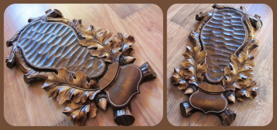 Dubové listy pod srnca..