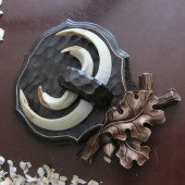 Menšia podložka pod diviačiu trofej...