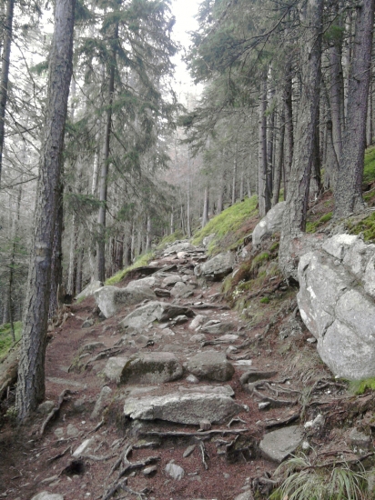 začiatok túry