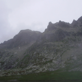 na chvíločku ustúpila hmla