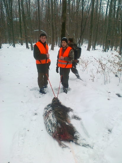 Jedna zo spoločných poľovačiek