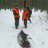 Jedna zo spoločných poľovačiek