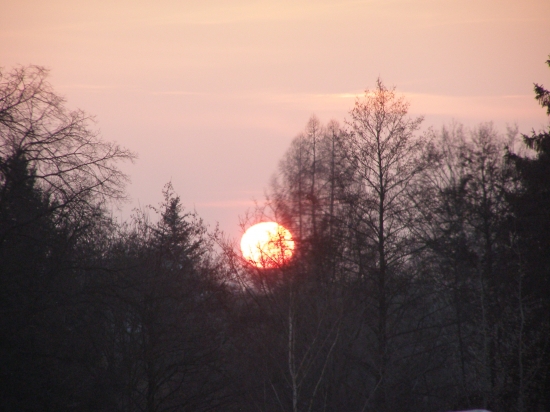 Sluníčko jde spát