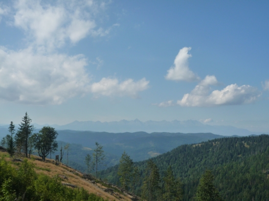 Pohľad na Tatry z Babinej