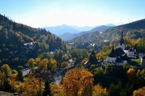 jeseň nad Špaňou Dolinou