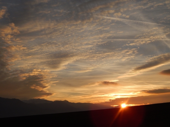 Západ slnka na Liptove