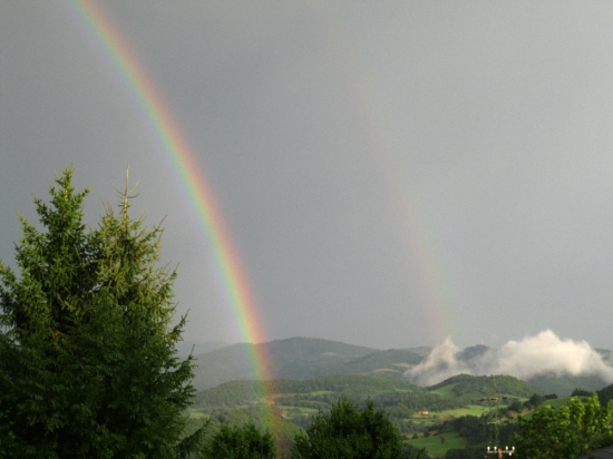 dúha po búrke