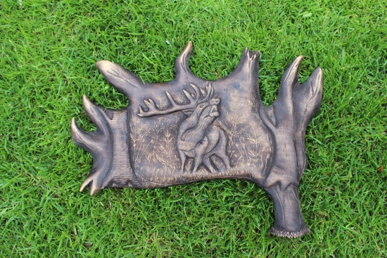 Jeleň v losej lopate