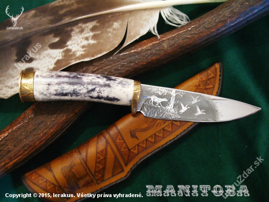 Lovecký nůž Manitoba