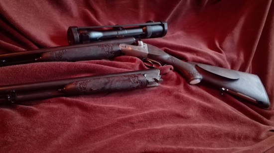 Kulovy dvojak Sauer Sohn - 8x57 JRS + brokove hlavne 16/16