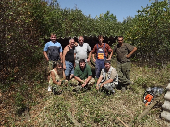 Oprava posedu a stavba krmelca