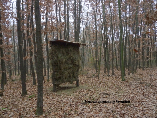 Vzorne naplnený krmelec