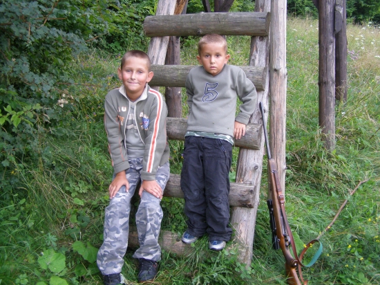 s tatinom na polovke