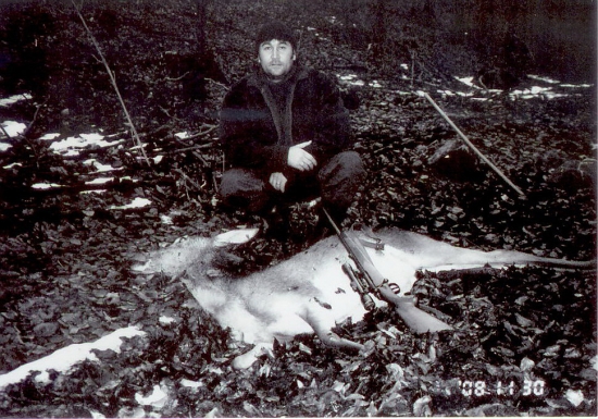 moja ulovená jelenica