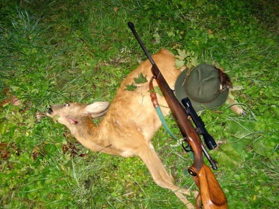 úlovok po presnej  rane