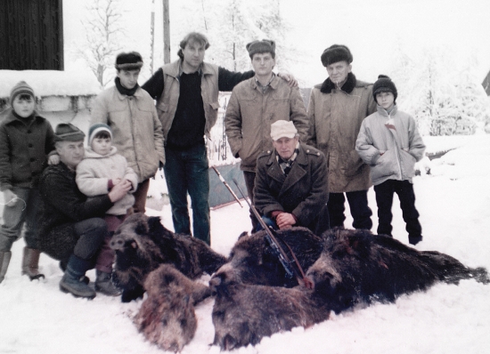 ...po parádnej poľovačke, r.1993...