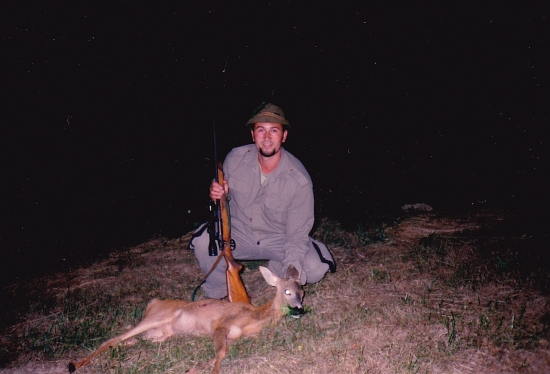 ...prekabátený srnček...