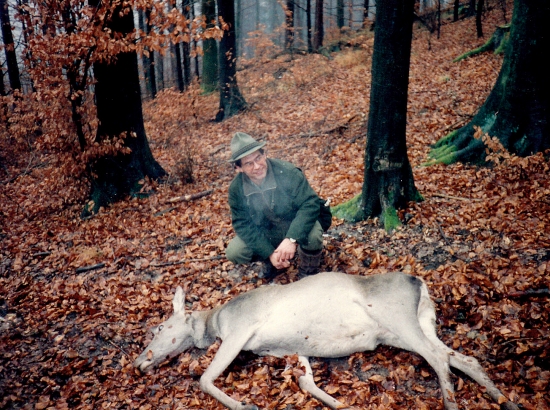 ...Rakúsky hosť s úlovkom...