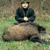 ...trošku šťastia a diviak je môj...