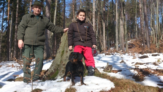 ...5 mesačná Cara z Uhlišťa a jej doprovod...