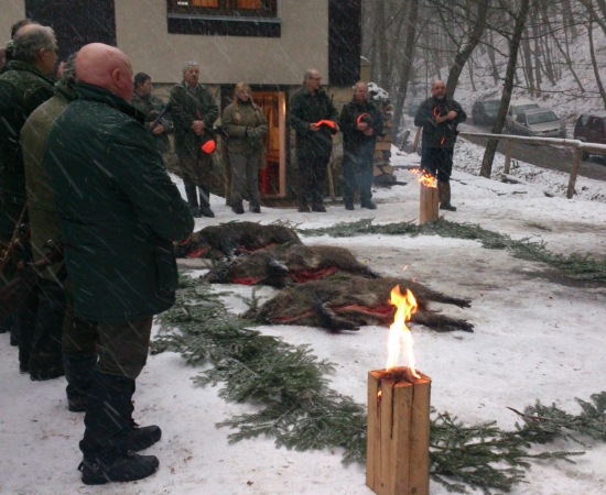 ...ohníčky horeli,sniežik padal a výrad sa začal...