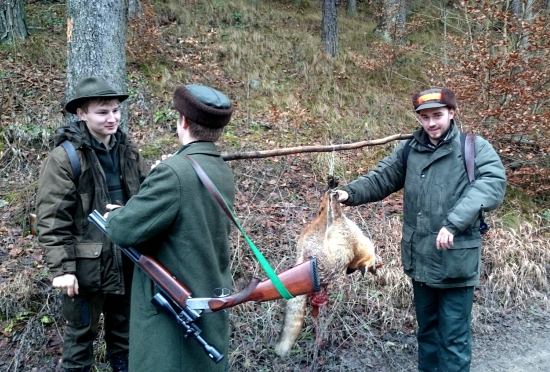 ...trubači a kmotra...