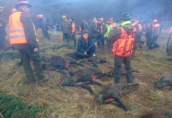 ...fotenie pri úlovkoch