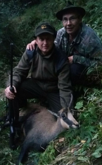 ...vysnívaný kamzík...