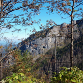 západná stena Nového  vrchu