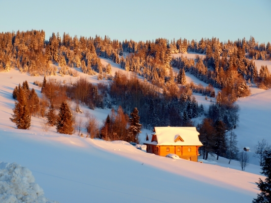Začiatok dňa na konci dediny