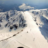 Pohľad na Chopok z 2400 m.n.m